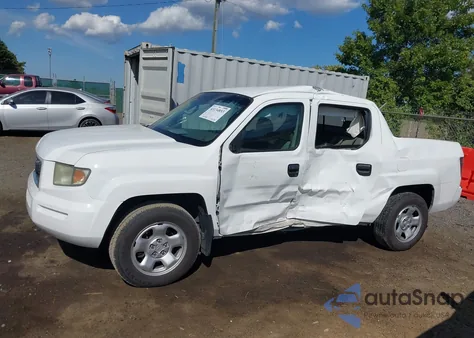 2006 Honda Ridgeline Rt из США, поврежденный, VIN 2HJYK16286H555421